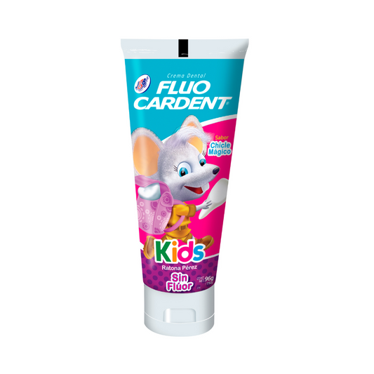 Crema Dental Fluoc Kids Sin Fluor Raton 96 Gr