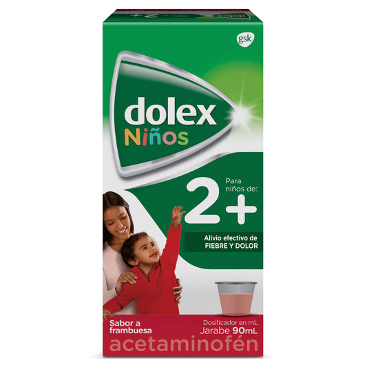Dolex Jarabe Pediatrico Ninos 90 Ml 2+
