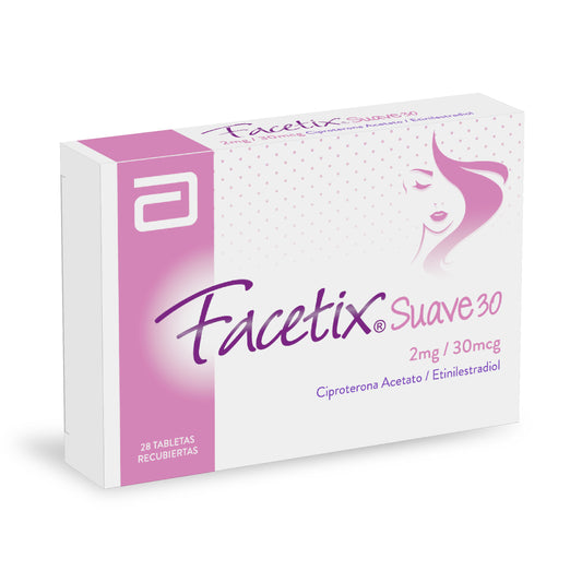 Facetix Suave 30 Mg 28 Tabletas