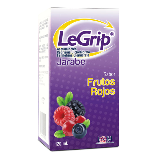 Legrip Jarabe Frutos Rojos 120 Ml I