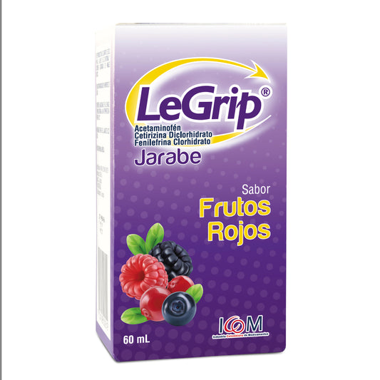 Legrip Jbe Frutos Rojos 60 Ml