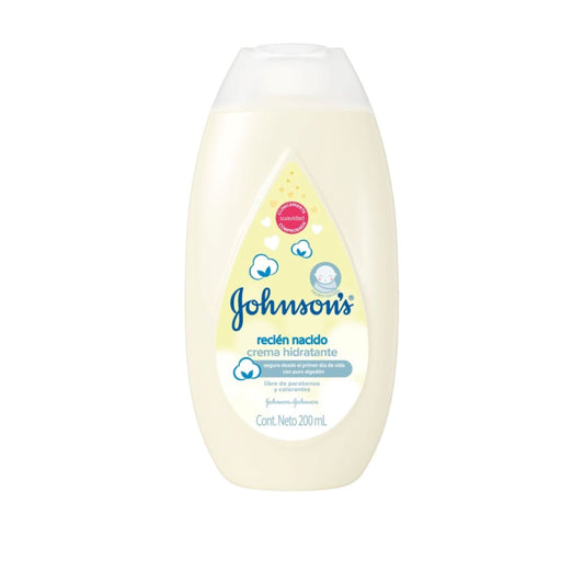 Crema johnson Baby Hidratacion Recien Nacido 200 Ml
