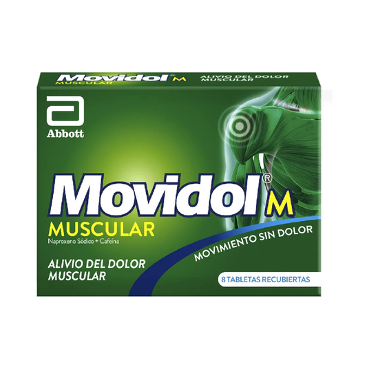 Movidol M Muscular 220 Mg 6 Tabletas
