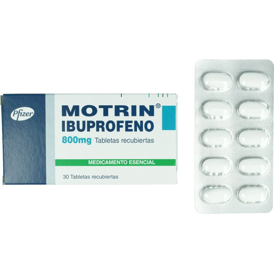 Motrin 800 Mg 10 Tabletas