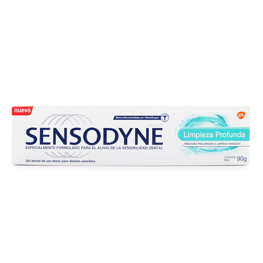 Crema Dental Sensodyne Limpieza Profunda 90 Gr