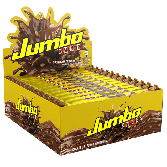 Chocolatina Jumbo Almendra Grande Unidad