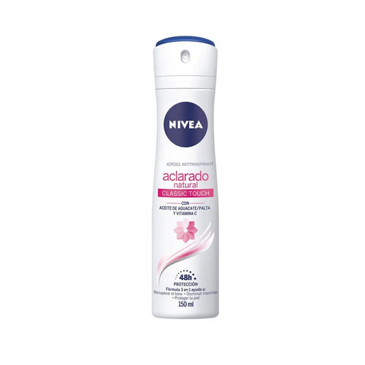Desodorante Nivea Spray Aclarado Natural 150 Ml Women
