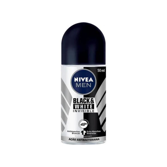 Desodorante Nivea Rollon Invisible Black & White 50 Ml
