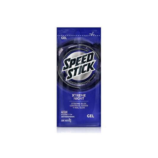 Desodorante Speed Stick Xtreme Night Gel Sobre