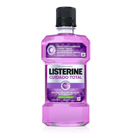Enjuague Bucal Listerine Cuidado Total 500 Ml