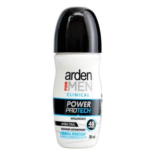 Desodorante Arden For Men Clinical Protech Rollon 30 Gr
