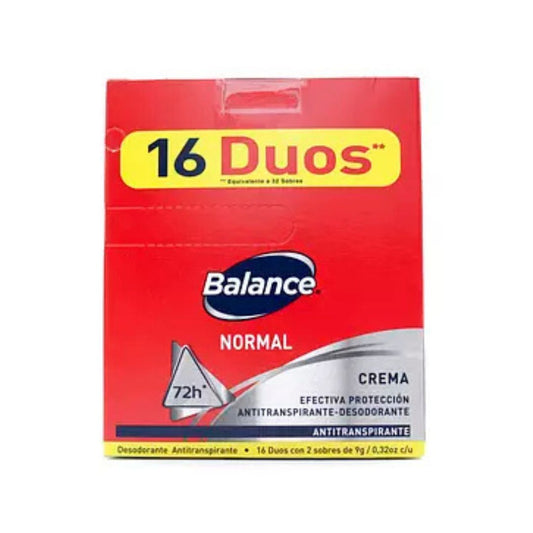 Desodorante Balance Crema Normal Duo