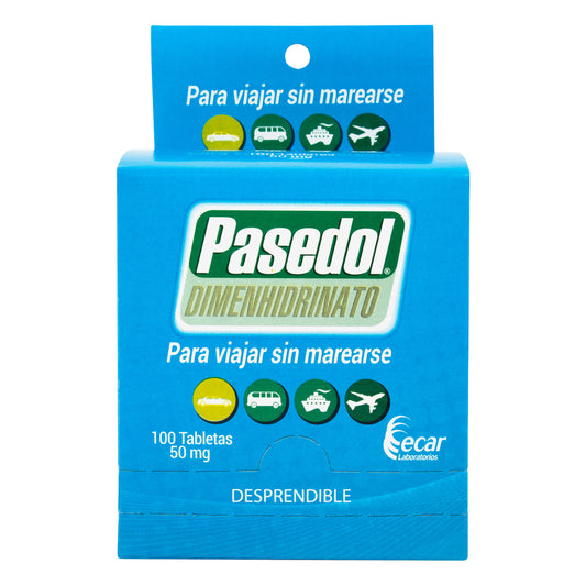 Pasedol 50 Mg 4 Tabletas
