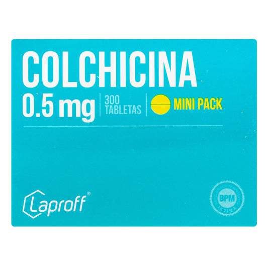 Colchicina 0.5 Mg 10 Tabletas Lp
