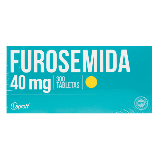 Furosemida 40 Mg 10 Tabletas Lp
