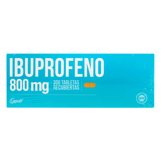 Ibuprofeno 800 Mg 10 Tabletas Lp