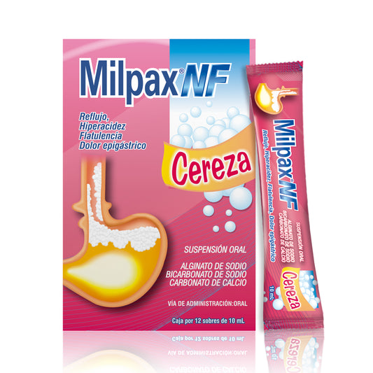 Milpax Nf Cereza Suspension 10 Ml