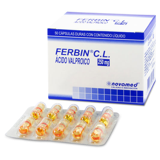 Ferbin 250 Mg 10 Capsulas