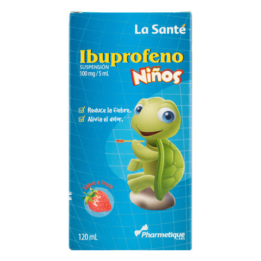 Ibuprofeno Jarabe Pediatrico 120 Ml Ls
