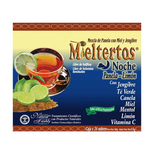 Mieltertos Gripa Noche Pane.Limon Sobre