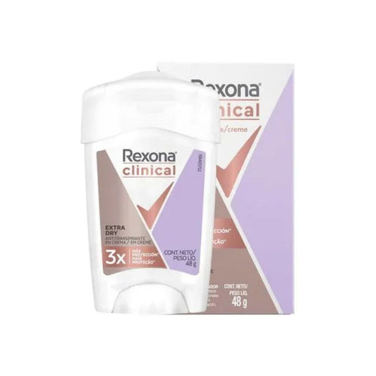Desodorante Rexona Clini Solid Extra Dry 48 Gr Women