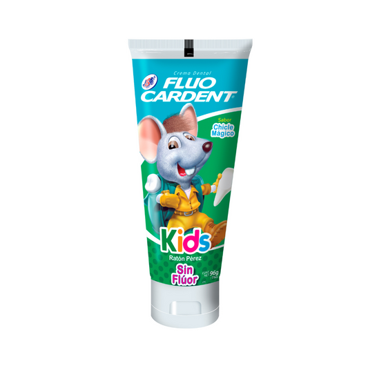 Crema Dental Fluo Kids Sin Fluor Ratona 96 Gr