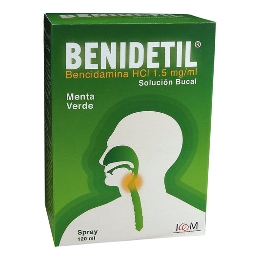 Benidetil Menta Spray 120 Ml Ic