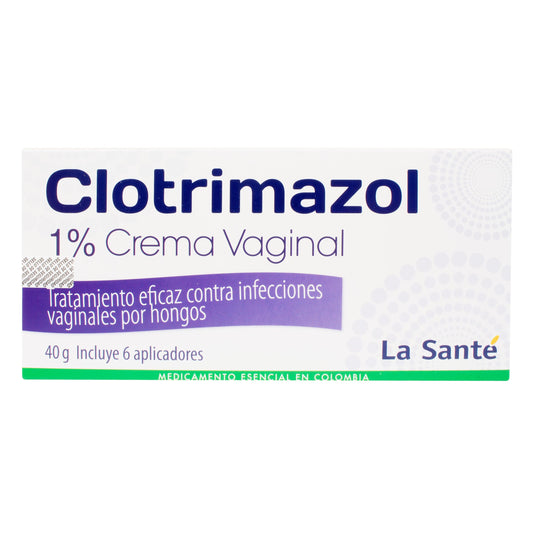 Clotrimazol 1% Crema Vaginal 40 Gr Ls