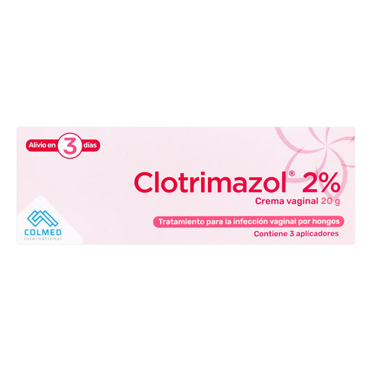 Clotrimazol 2% Crema Vaginal 20 Gr Pc