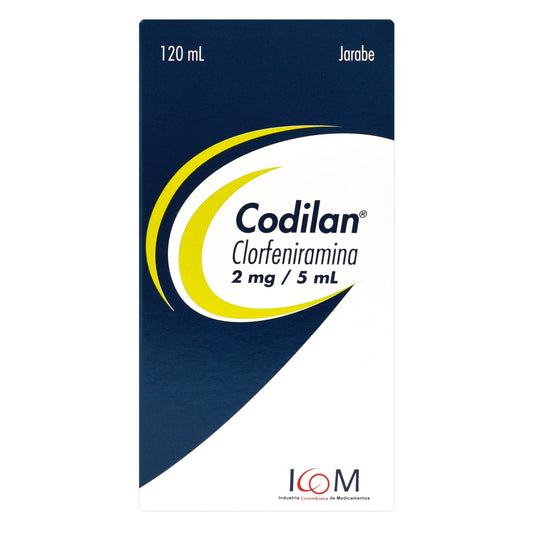 Clorfeniramina Codilan Jarabe 120 Ml Ic