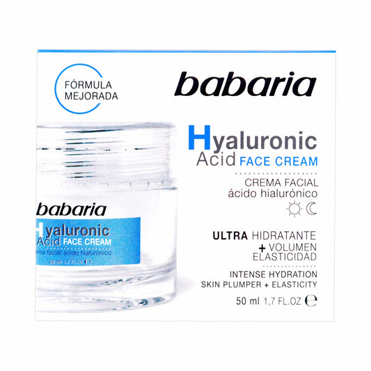 Crema Facial Babaria Acido Hialuronico 50 Ml