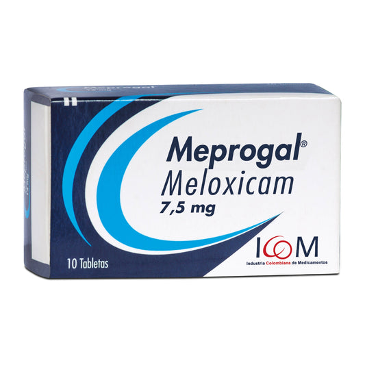 Meloxicam Meprogal 7.5 Mg 10 Tbs Icom