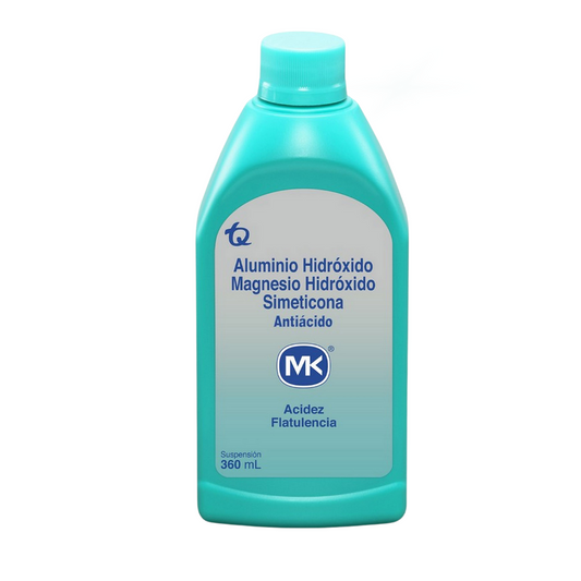 Hidroxido Aluminio Simeticona 360 Ml Mk