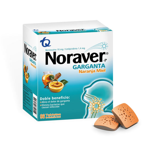 Noraver Naranja Miel 6 Pastillas