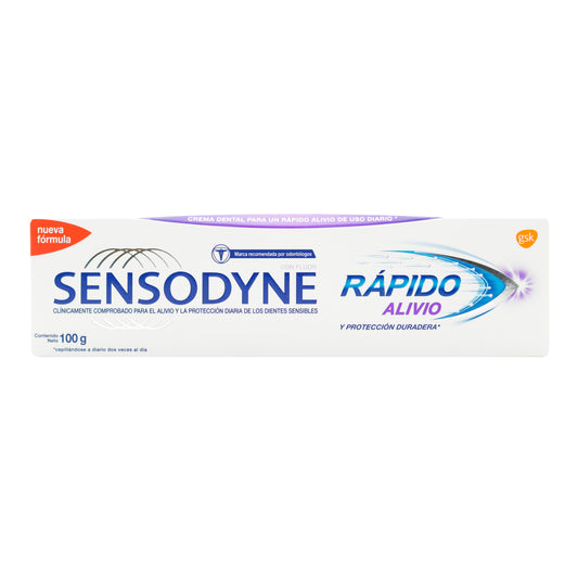 Crema Dental Sensodyne Rapido Alivio 100gr