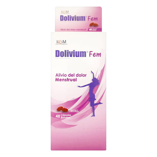 Dolivium Fem 400 Mg 3 Capsulas