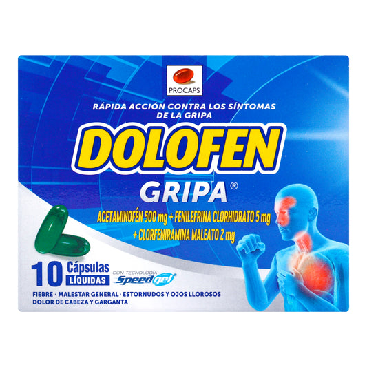 Dolofen Gripa 4 Capsulas