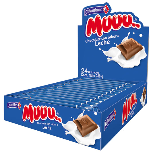 Chocolatina Muuu Leche 12 Gr
