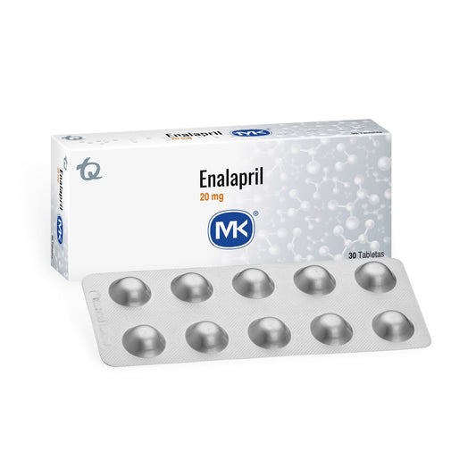 Enalapril 20 Mg 30 Tbs Mk