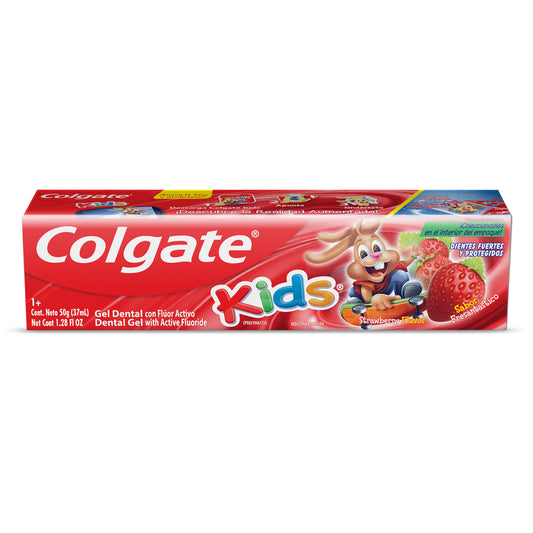 Crema Dental Colgate Gel Kids Fresa 50 Gr