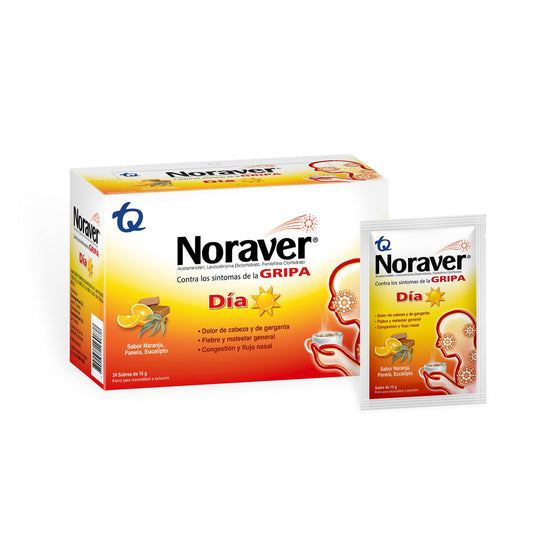 Noraver Gripa Bebida Dia 15 Gr Sobre