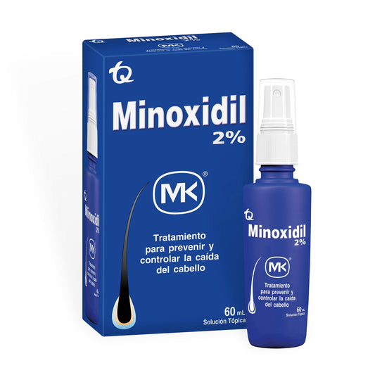 Minoxidil 2% Locion 60 Ml Mk