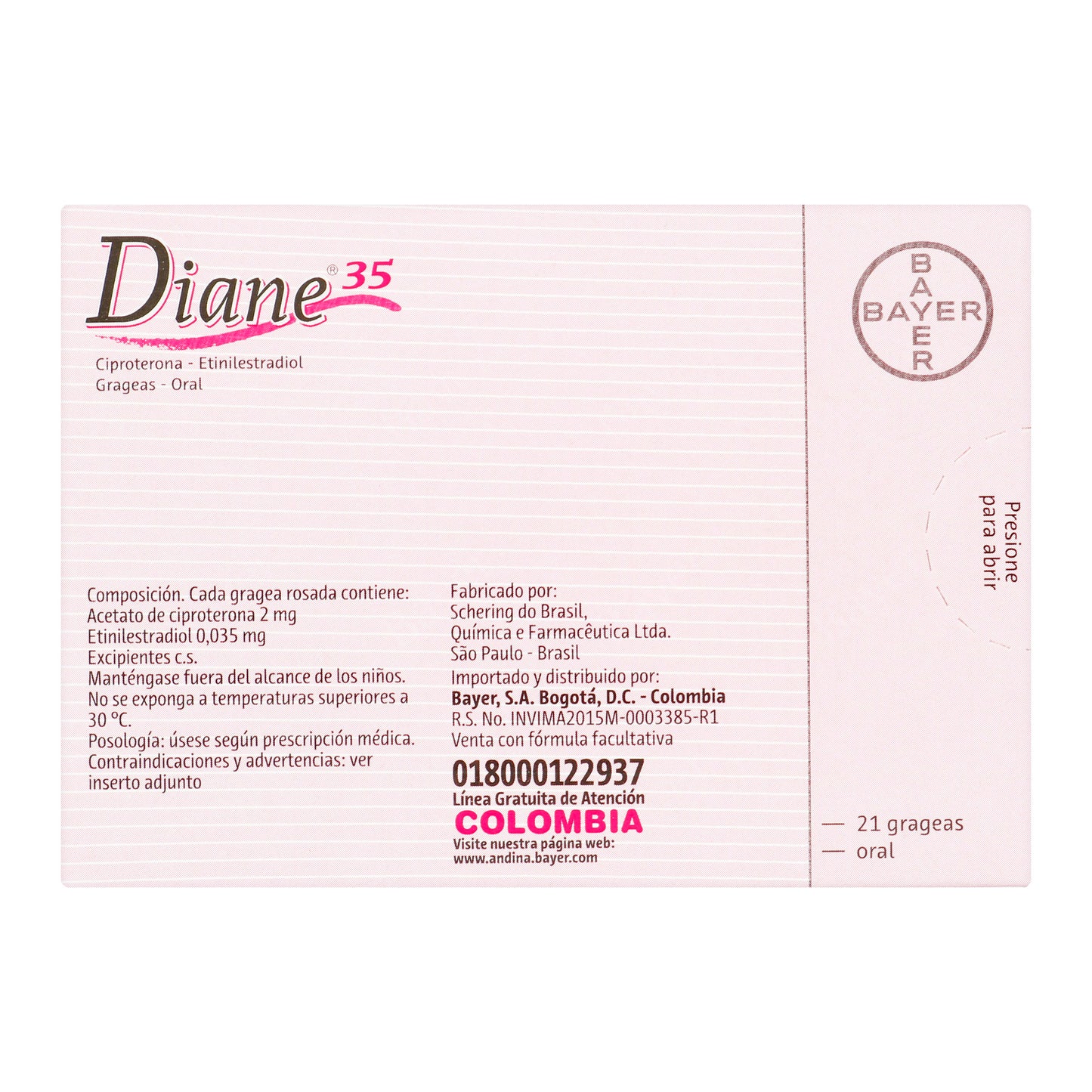 Diane 35 21 Grageas