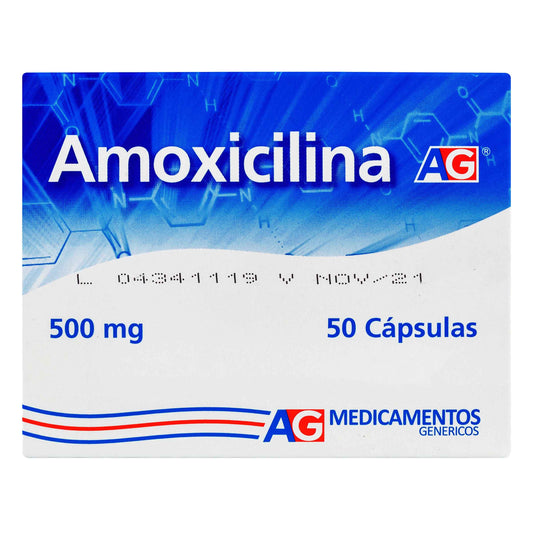 Amoxicilina 500 Mg 10 Capsulas Ag