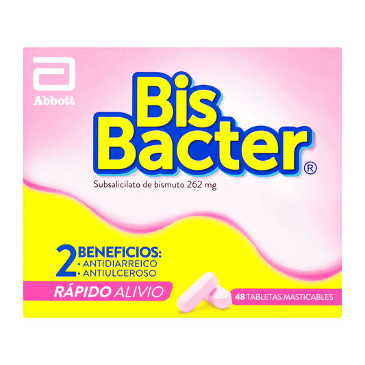 Bisbacter 262 Mg 6 Tabletas