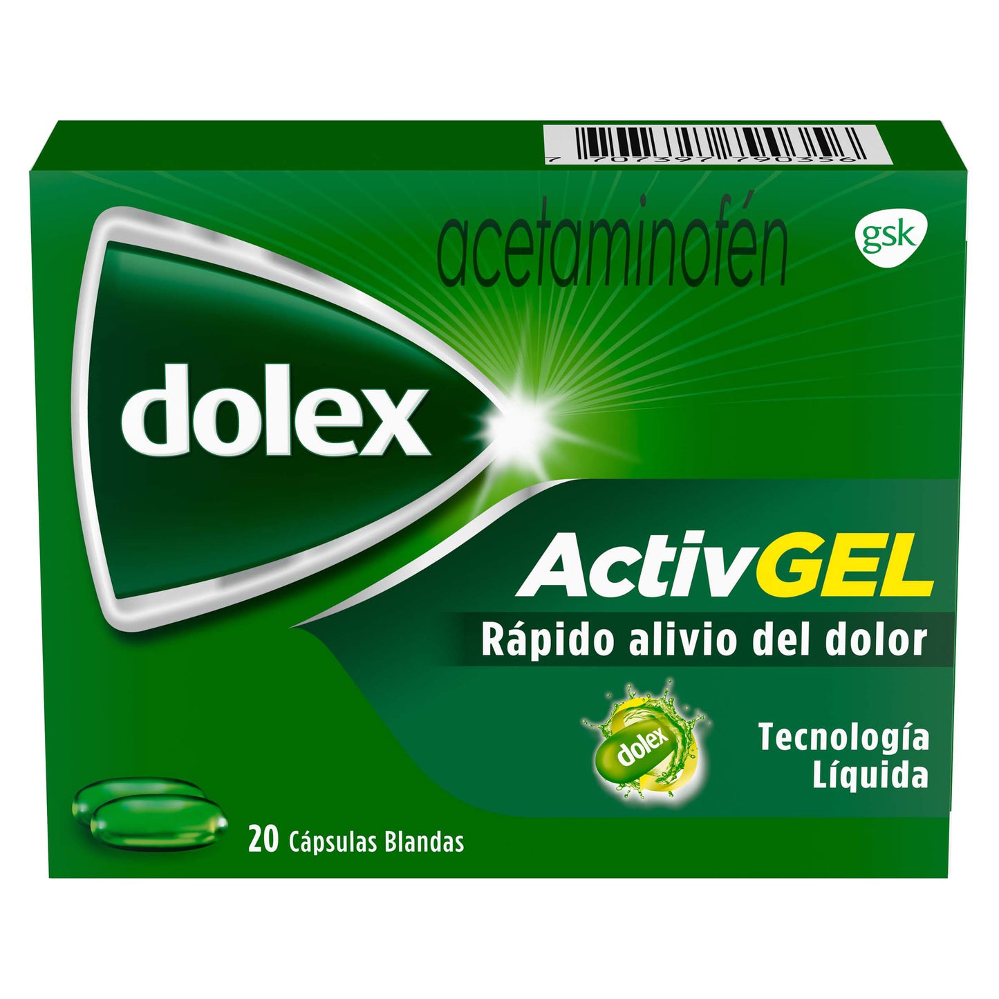 Dolex Activegel 10 Capsulas Liquidas
