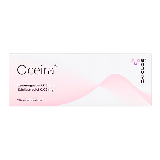 Oceira 0.15mg/0.03mg 21 Tabletas Recubiertas