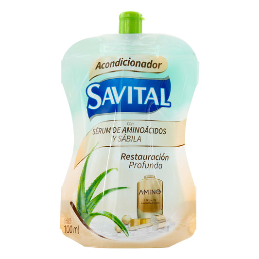 Acondicionador Savital Aminoacidos Doypack 100 Ml