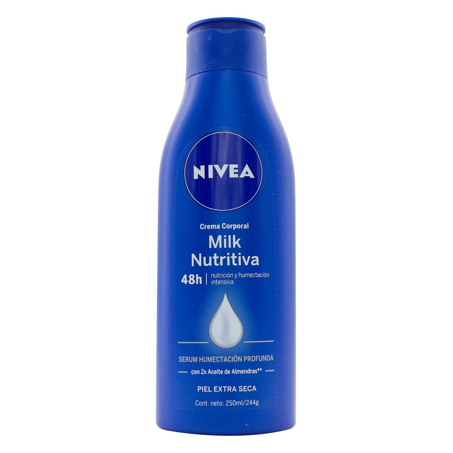 Crema Nivea Body Milk Almendras 250 Ml
