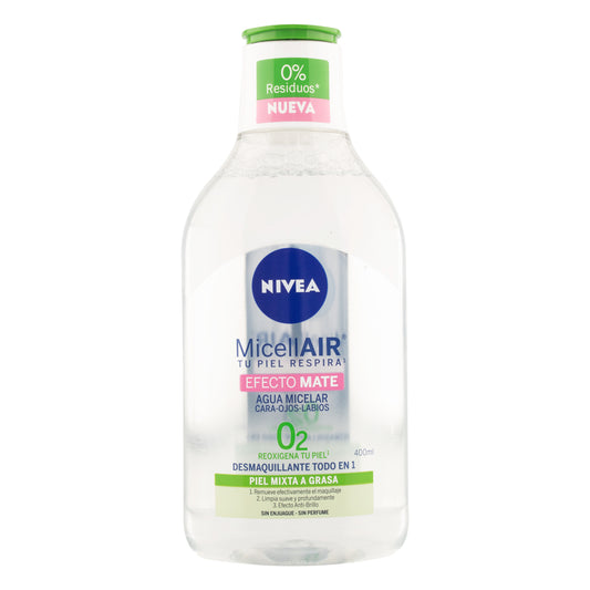 Agua Micelar Efecto Mate 400 Ml
